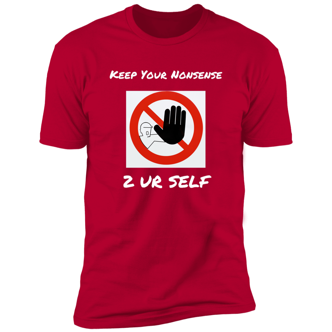 2 Your Self Premium Short Sleeve Tee (Closeout)